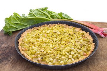tarte à la rhubarbe