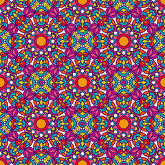 Ethnic seamless pattern