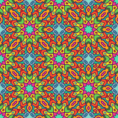 Ethnic seamless pattern