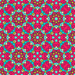 Ethnic seamless pattern