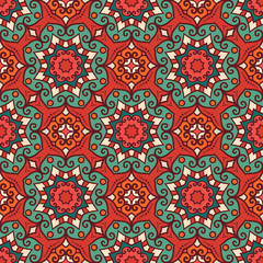 Ethnic seamless pattern