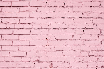 Fototapety  pink brick wall