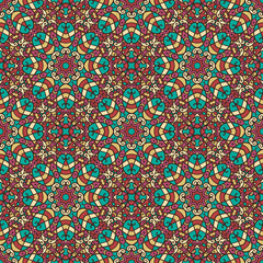 Ethnic seamless pattern