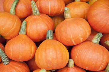 Orange pumpkins
