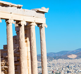 europe greece  acropolis athens   place  and  historical    in t