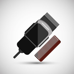 Hair salon design, vector illustration