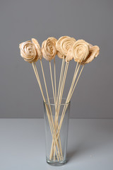 Delicious sweet buffet with cupcakes. Sweet holiday buffet with