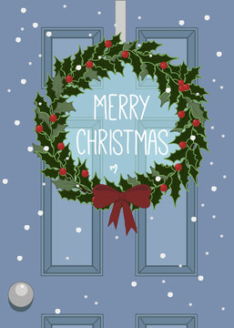 Christmas wreath.