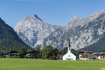 Pertisau, Blick in den Ort