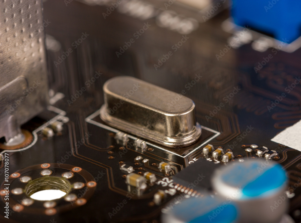 Poster electronic collection - computer circuit board