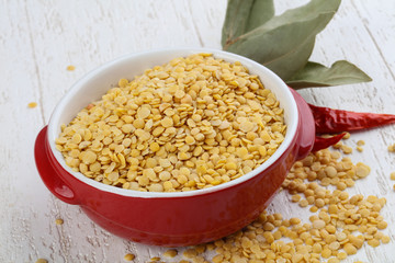 Yellow lentils