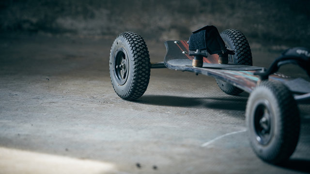 mountainboard ai box pre gara illuminato