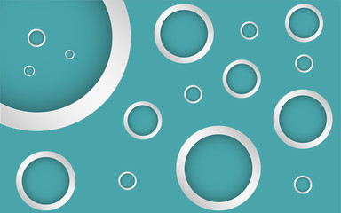 Abstract cold steel rounded wallapper, rounded shape in cold ste