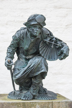 Statue Homo Viator Kaiserswerth D&uuml;sseldorf
