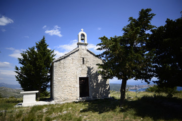 Chapel above Trogir, Croatia