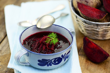 Rote Bete Suppe