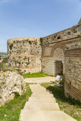 Nikopolis castle gate,ancient Roman constructure,  in Preveza Greece