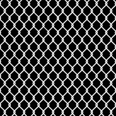 Seamless chain link fence silhouette pattern texture wallpaper