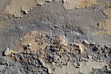 texture facade of old concrete