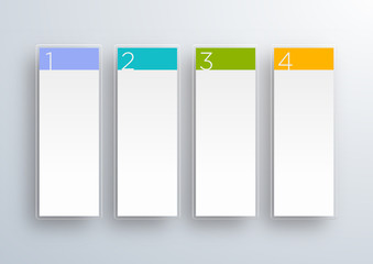 Crystal White Labels #Vector Background