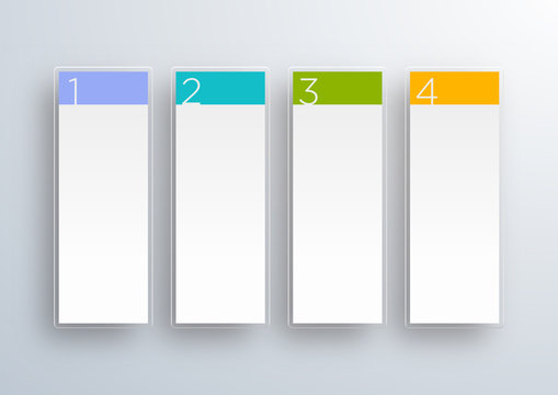 Crystal White Labels #Vector Background