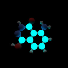Chemische Struktur Luminol