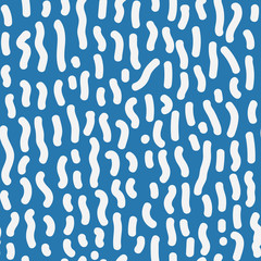 Seamless pattern with dashed lines