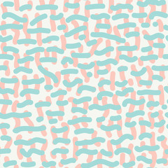 Seamless pattern with dashed lines