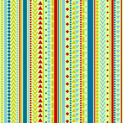 Seamless vector tribal texture pattern