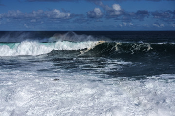 big sea wave