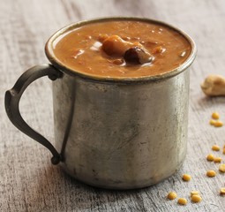 Lentil Kheer / Pradaman - Lentil dessert prepared during South Indian festivals