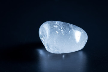 clear quartz crystal