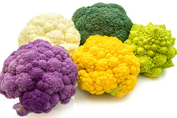 Bunter Blumenkohl 