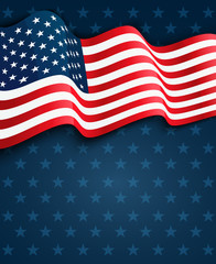Fototapeta premium United States flag