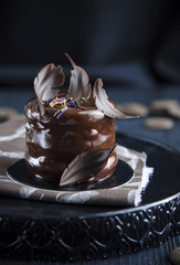 Chocolate cake glazed