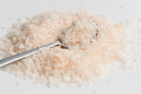 Murray river salt on spoon