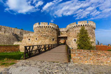 Obraz premium Kalemegdan fortress in Belgrade - Serbia