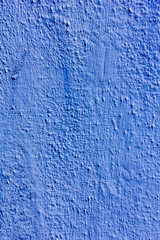 blue texture on a wall macro