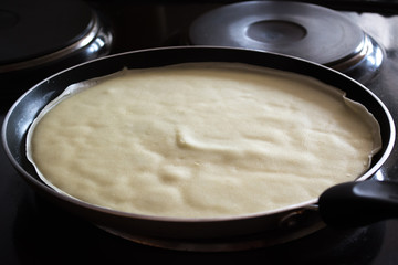 Baking pancake