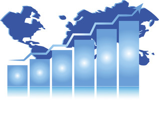 business growth chart.