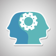 profil icon design, vector illustration