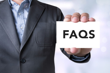 Frequently Asked Questions Faq Feedback  Concept