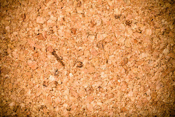 Texture of natural cork for background. Toned