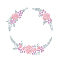 Floral ring frame