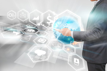 Social media concept.