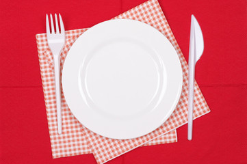 Disposable tableware set