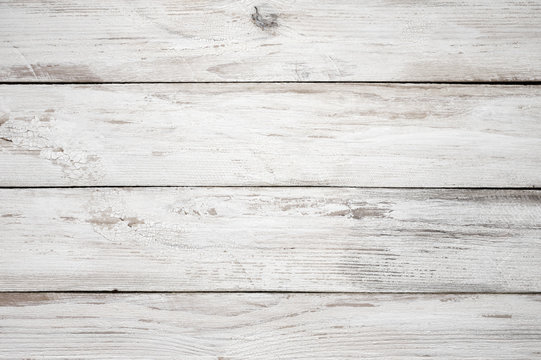 White painted wood texture