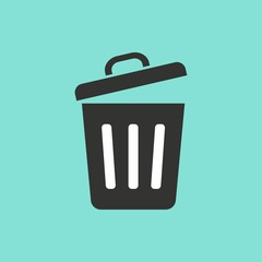Bin - vector icon.