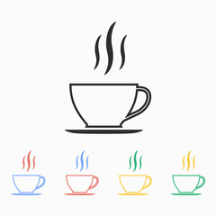 Coffee - vector icon.