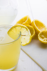 Water and lemon